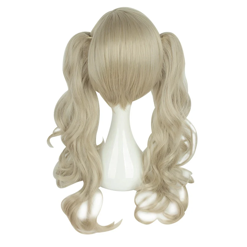 Coshome Anime Persona 5 Futaba Sakura Cosplay Wigs Haru Okumura Kurusu Akira Joker Wig Hallowen Party Peluca (21)