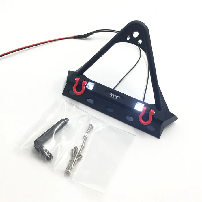 

KYX 1/10 RC Crawler Metal Realistic Front Bumper for Axial SCX10 II TRX-4 D90