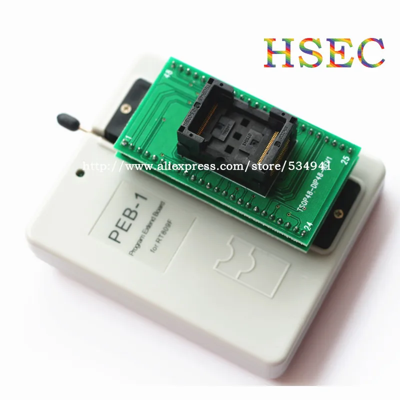 PEB 1 плата расширения + разъем адаптера TSOP48 для RT809F lcd usb программатора с поддержкой