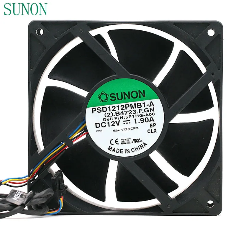 Для Sunon PSD1212PMB1 A (2). Промышленный осевой вентилятор охлаждения b3010.fn 12 В 15 5 Вт 120*120*38