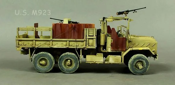 ITALERI 6503 1/35 масштаб M923 Американский бронированный грузовик пластиковая модель строительный комплект