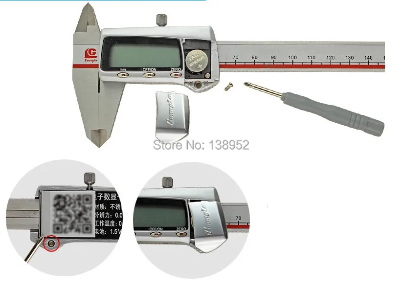Лучшее качество 150 мм 6 дюймов цифровой штангенциркуль слайдер суппорт металлический корпус цифровой штангенциркуль бренд Guanglu