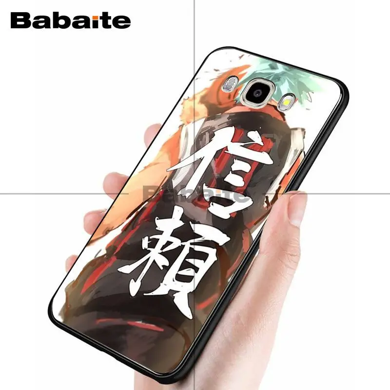 Красивый чехол для телефона Babaite с японским аниме текстом DIY Окрашенные