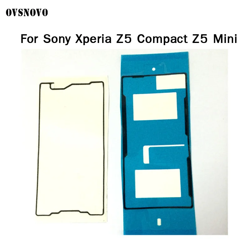 

Waterproof Sticker For Sony Xperia Z5 Compact Mini E5803 E5823 Battery Back Cover Sticker+ LCD Adhesive Glue Replacement