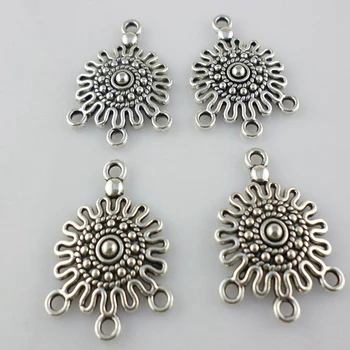 

150pcs Necklace Connectors Bails Charms Pendants 18x26mm Tibetan Silver Jewelry Findings