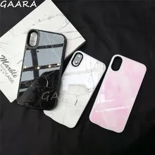 6000 мАч мраморный чехол для зарядки из закаленного стекла для iPhone XR X XS Max беспроводной внешний аккумулятор чехол для iPhone 6 6s 7 8 Plus