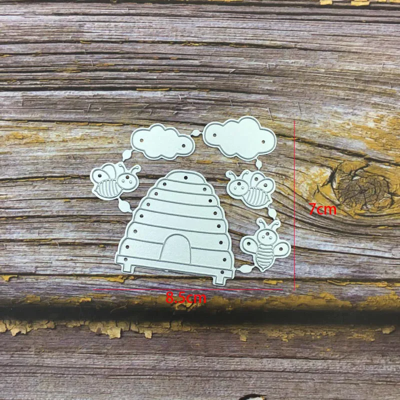 

Bees and Beehive Metal Cutting Dies New 2018 for Scrapbooking Card Making Album Embossing Crafts Die Cut Craft Stencil