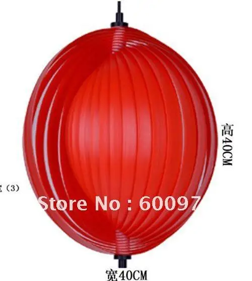 Compra lámpara de techo rojo online al por mayor de china ... Lampara techo gris rojo