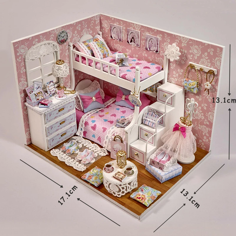 Casas de Boneca bonecas de madeira de presente Marca : Cutebee