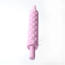 1 шт прокатки Булавки капли воды Вышивка Крестом Картины выпечки Инструменты Фондант тиснением плесень украшения торта пиццы паста ролик антипригарным