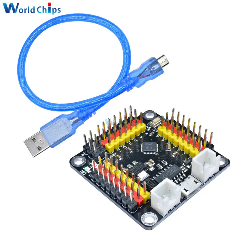 Плата микроконтроллера DM Strong Series CH340 CH340G Micro USB NANO V3.0 3 0 Atmega328 Pro мини модуль Atmega328P