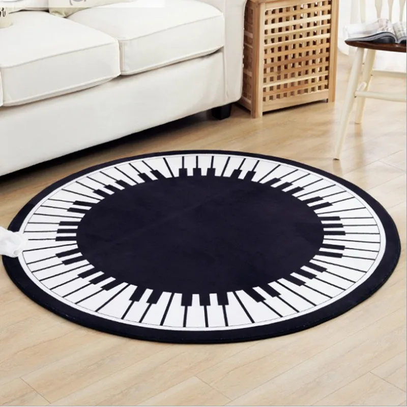 Creative Key Round Carpets For Living Room Home Area Rugs For Bedroom Cartoon Carpet Kids Room Computer Chair Floor Mat Creative Key Round Carpets For Living Room Home Area Rugs For Bedroom Cartoon Carpet Kids Room Computer Chair Floor Mat