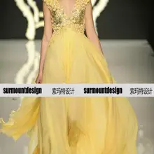 Прибытие абед махфуз изысканных роскошных свадьбы роскошь вечернее платье Знаменитости красный ковер платья