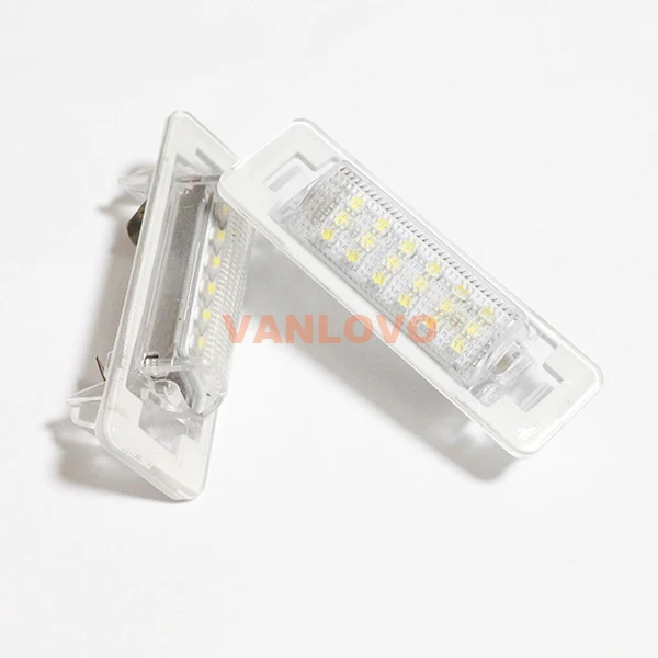 

2x 18-SMD LED License Number Plate Light Bulbs for Mercedes-Benz W210 W202 Facelift