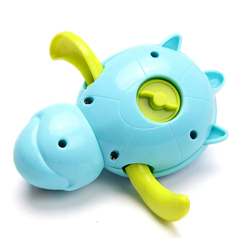 Cute Cartoon Animal Tortoise Classic Baby Water Toy - Infant Swim Turtle with Wound-up Chain - Clockwork Kids Beach Bath Toys (Single Sale) image 5