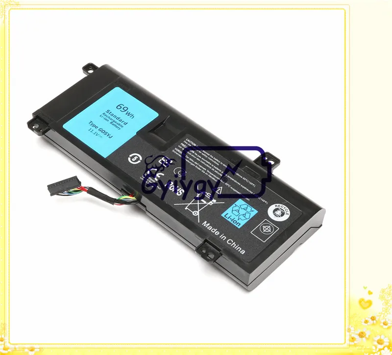 11,1 В 69wh Аккумулятор для ноутбука Dell Alienware 14 A14 M14X R4 ALW14D G05YJ 0G05YJ Y3PN0 8X70 T