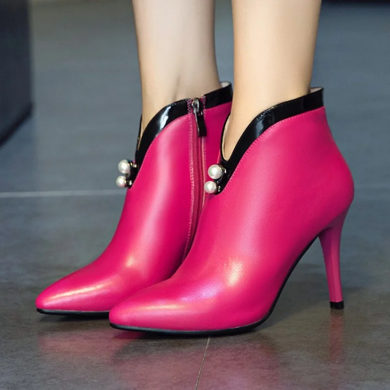 Ботинки martin 2019 новые весенние ботильоны Zapatos De Mujer с боковой молнией в западном