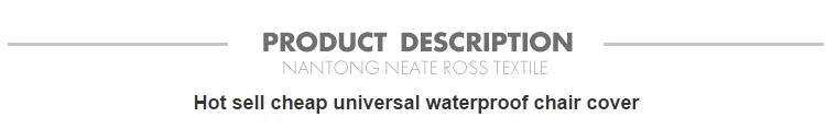 Горячая спандекс полиэстер дешевый Универсальный водонепроницаемый стул крышка
