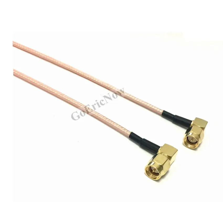 5 шт. RF Coaxila 50ohm правый угол SMA папа к MCX для RG316 Кабельный разъем (0 1 м м)|sma male connector|sma