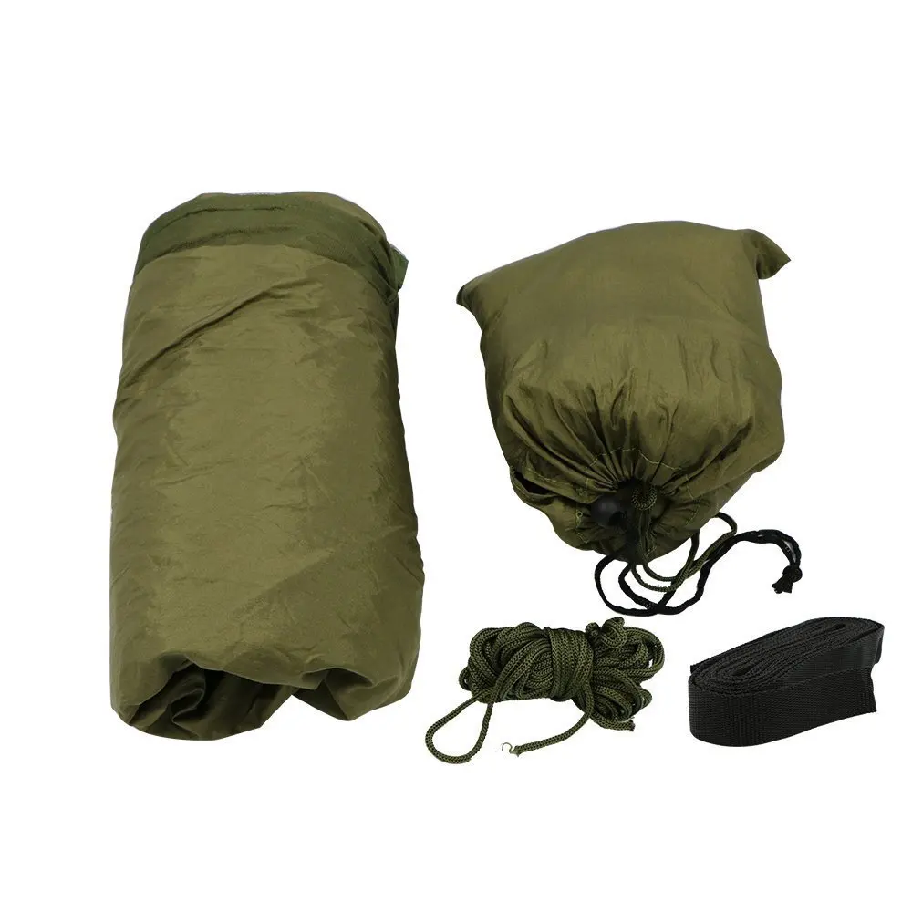 Ultralight Parachute Hammocks Travel Camping Hammock Hunting Fishing Mosquito Net Double Person Swing Outdoor Furniture