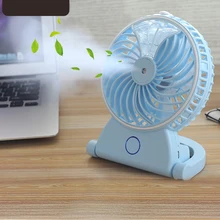 Мини-вентилятор USB, ультра-тихий перезаряжаемый портативный usb-вентилятор, офисный мини настольный охлаждающий вентилятор, кулер, пластиковый Кондиционер