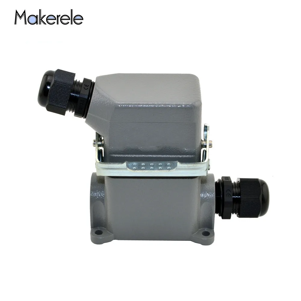 

MK-HE-006-3D Hot Sale Cheap Industrial Rectangular Heavy Duty Connector Power Cable Connector Heavy Duty Compression Connector