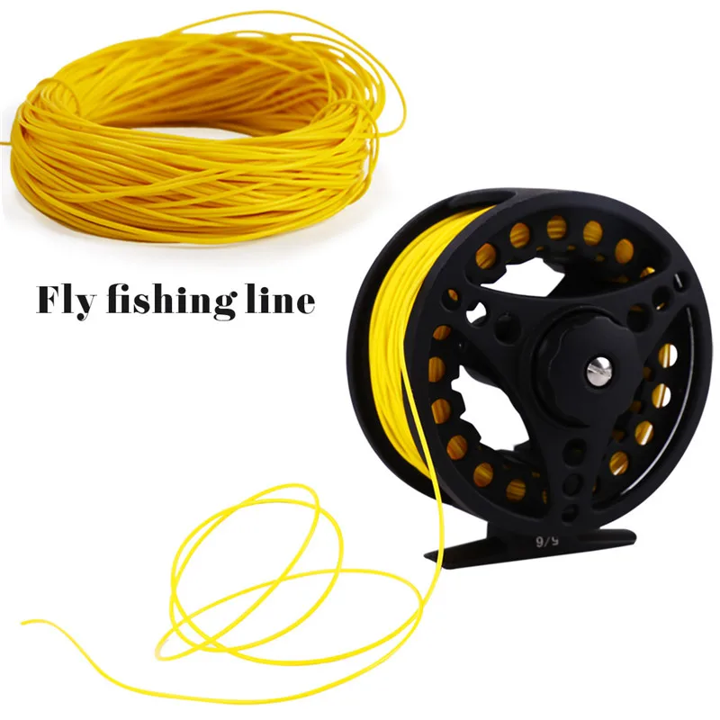 100ft Weight Forward Fly Fishing Line Floating Fly Fishing Cord Fly Line Polyethylene Fly Fishing Line WF4WF5WF6WF7WF8 (9)