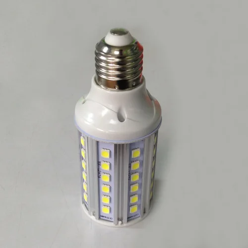 10 шт. SMD 5050 E27 B22 90 260 в 12 Вт светодиодные лампы 60 светодиодов теплый белый/белый свет