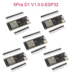 5 шт для Wemos D1 V1.0.0-ESP32 Wi-Fi беспроводной bluetooth-модуль развитию CP2104 ESP-WROOM-32 FZ3378