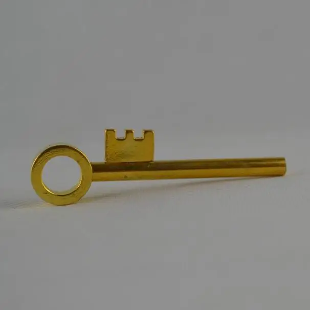 

Mystery Golden Key Skeleton Three In One Magic Tricks Magician Close Up Illusion Gimmick Props Moving Appearing Mentalism