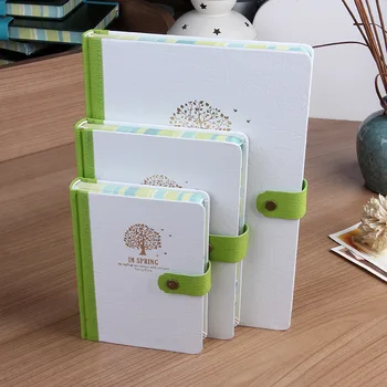 

New Vintage Diary notebook paper 96 Sheets hardcopy "In Spring" Personal Diary note book Notepad School Office school supplies
