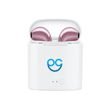 

OGV Bluetooth Earphone I7S Earbuds Wireless Headset Double Twins Stereo Music Headphone For iPhone 6 i7 Xiaomi Huawei xiao'mi