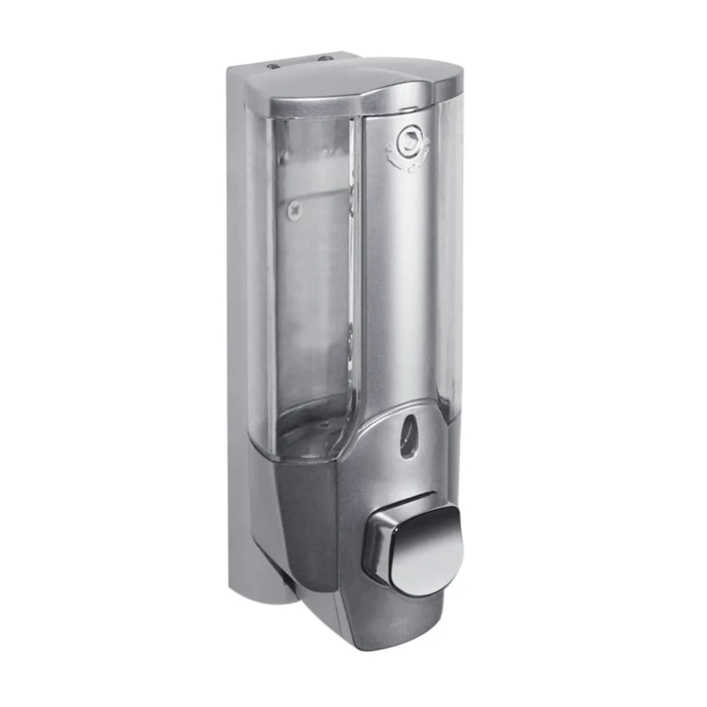 

350ml Liquid Soap Dispenser Wall Sanitizer Shampoo Dispensers Hand For Sink Bathroom Washroom Hotel Shower Bath with a Lock