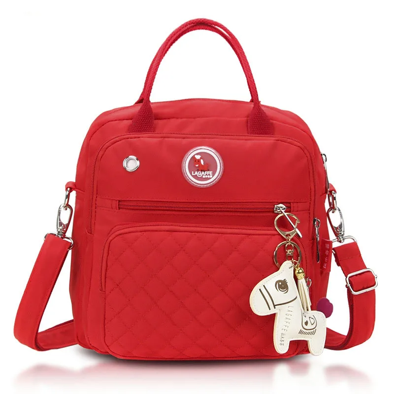 Детская сумка для подгузников, дорожный рюкзак для мам Сумочка для беременных, водонепроницаемая детская Пеленка, сумка для мешков для мам, Прямая поставка - Цвет: 26x10x26cm-red