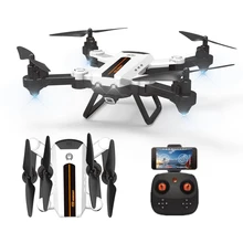 Оптический поток позиционирования двойной контроль wifi Радиоуправляемый вертолет FPV высота удержания Квадрокоптер, Радиоуправляемый беспилотный летательный аппарат с широким углом 2.0MP камера