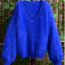 Новые плюшевые норковые кашемировые свитера 021