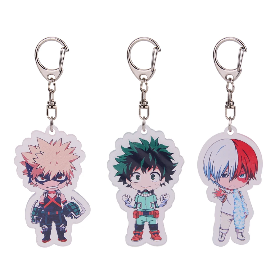 Tronzo Toys брелок Boku no Hero Academy My Hero Academy Midoriya izku Bakugou Katsuki Todoroki Shoto милый брелок для мальчиков