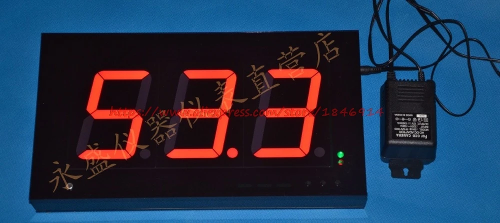 Custom 15.5 inch ultra large digital tube Large screen noise meter Decibel meter Wall type noise tester WS1362