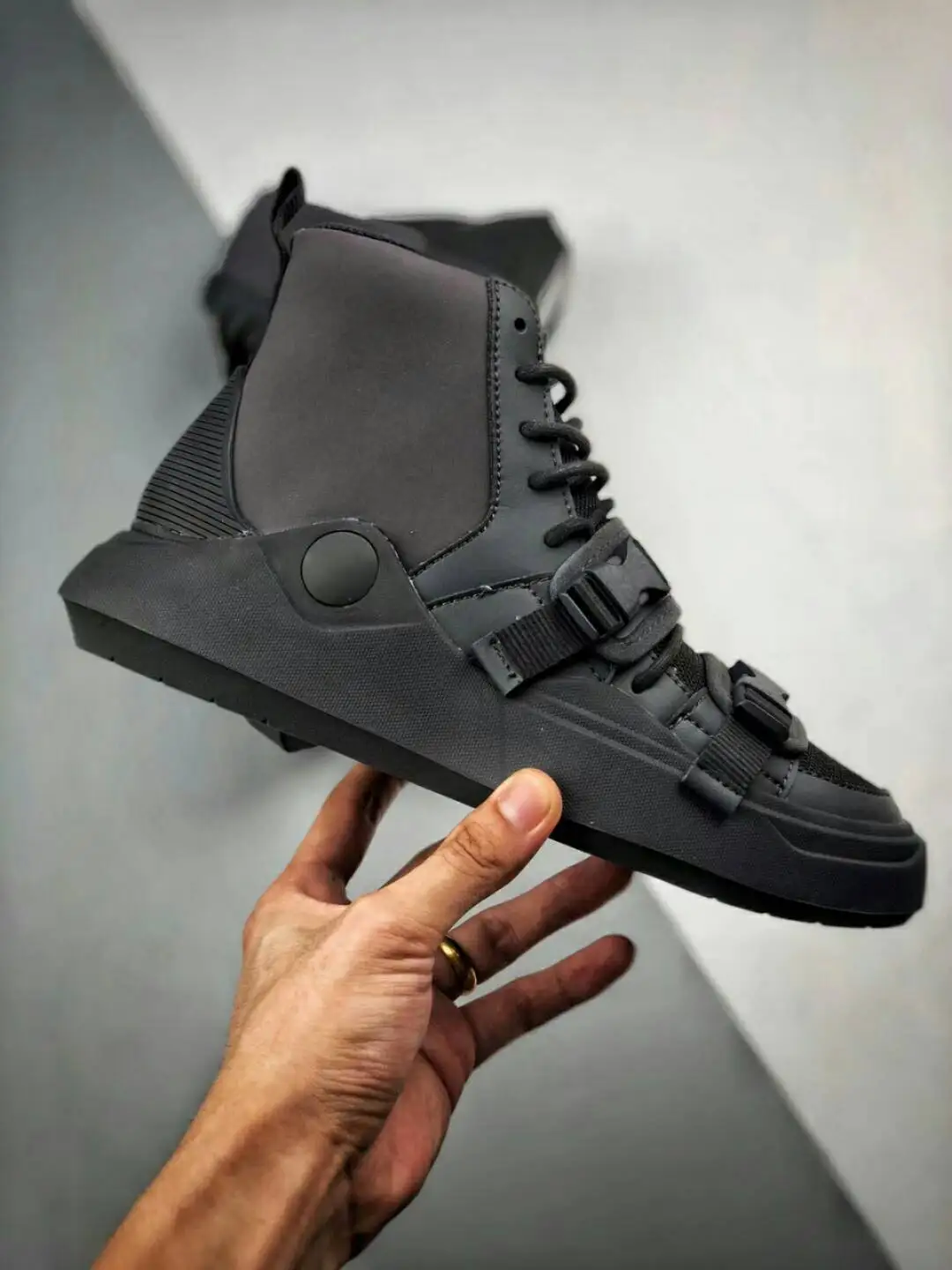 PUMA Abyss Buckle High Top Shoes Men 