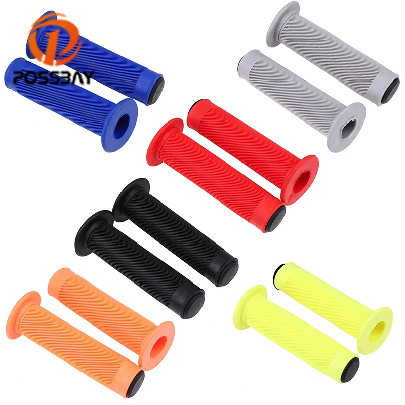 

POSSBAY Universal 7/8" 22mm 25mm Motorcycle Handlebar Grip Handle Bar Motorbike Handlebar Grips Orange/Yellow/Blue/Black