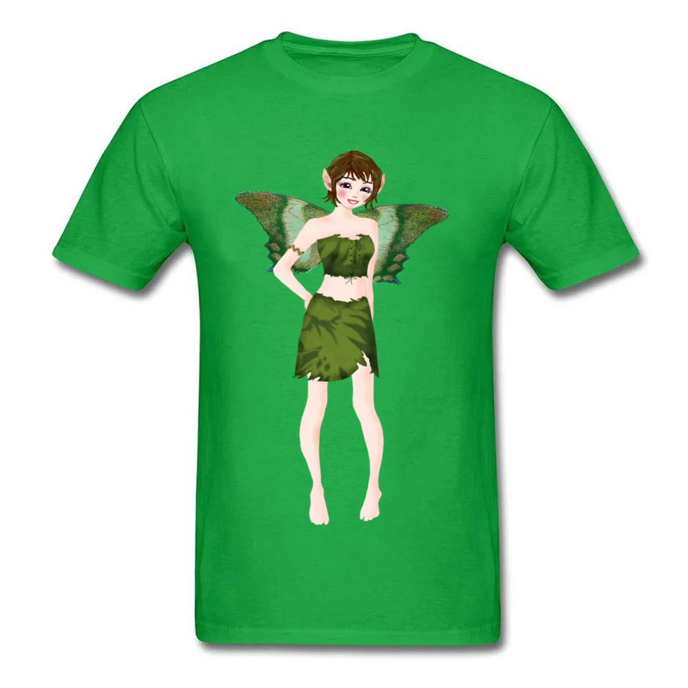 Little But Fierce Urban Fairy Summer 100% Cotton Fabric O Neck Tops T Shirt Short Sleeve Funny Clothing Shirt Funny Top T-shirts Little But Fierce Urban Fairy green