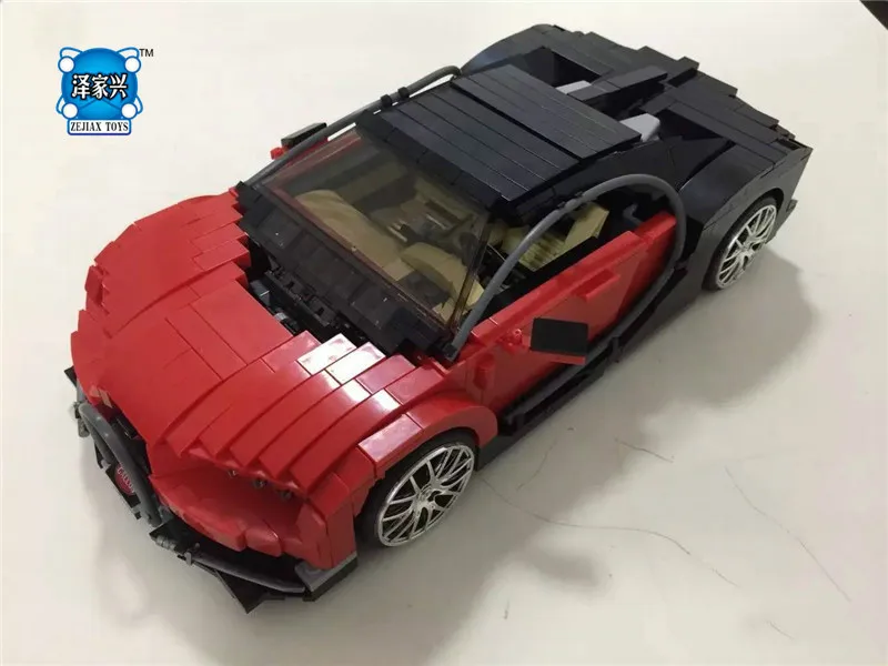 

859Pcs The Gallon Supercar Set Block Creative MOC Technic Series XingBao Educational Building Blocks Bricks Toys Model