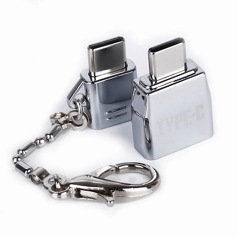 

Metal Type-C Adapter Kit Micro USB To Type C Adapter + USB To Type-C OTG Function Converter Connector For Xiaomi Samsung Macbook