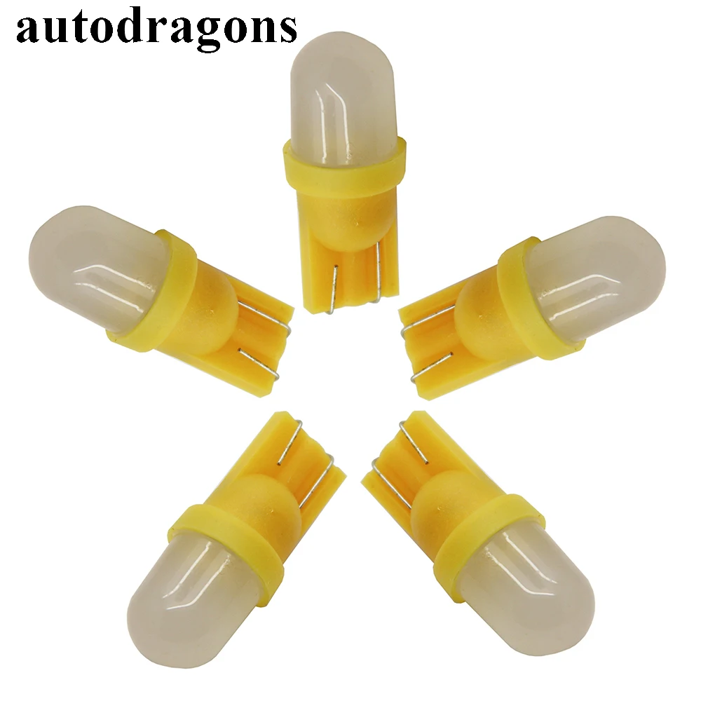 Матовые линзы autodragon 100 шт. #555 #44 #47 194 501 круглая верхняя подсветка светодиод 6 3 В