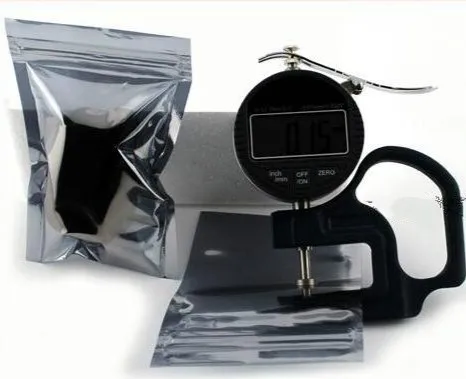 6*9 см антистатическое экранирование сумка ESD анти-статические чемоданчик Молния Сверху Водонепроницаемый самостоятельно Запечатанные антистатические сумка для хранения упаковки