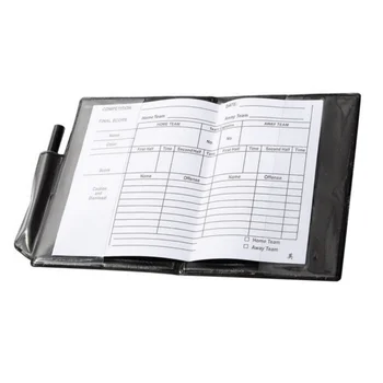 

Soccer Referee Red Yellow Card Pencil Sports Notebook Personalized Sport Match Soccer Sheet Set Note Notebook Set