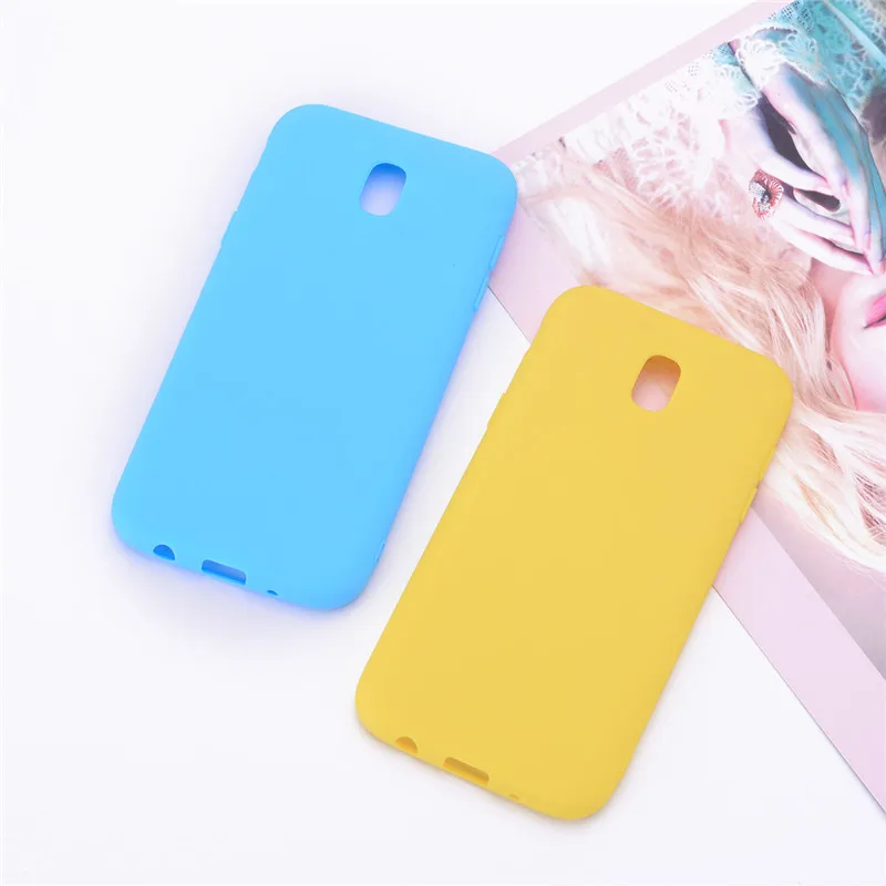 

TPU Soft Silicon Case For Samsung Galaxy J5 2017 Case Soft Candy Color Silicon Cover For Samsung J5 2017 J530 Case Phone Cover