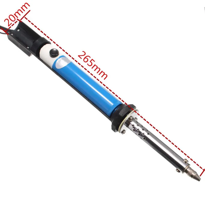 30W 220V EU Plug 2 in 1 Soldering Iron PCB Solder Sucker Pump Electric Desoldering Pump for Welding Soldering Iron