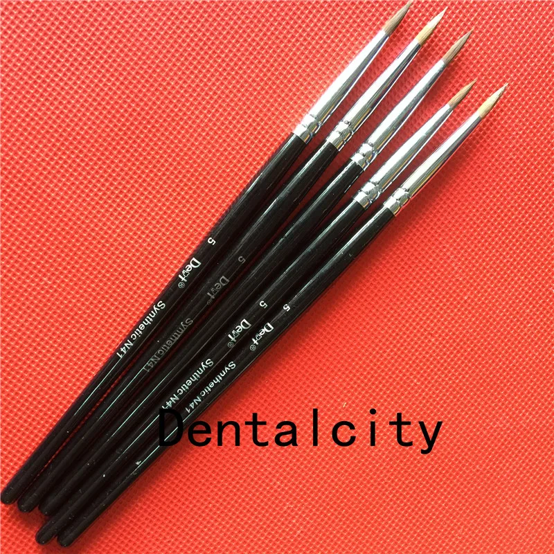

New 5pcs Dental Porcelain Brush Pen 5# Dental Lab Equipment