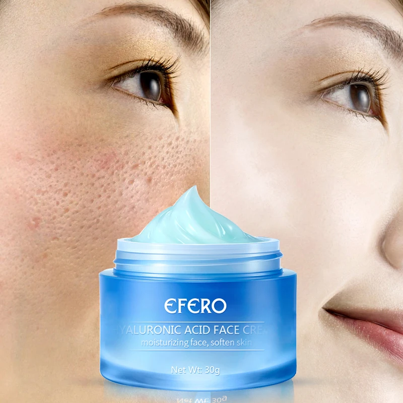 EFERO крем для лица с гиалуроновой кислотой увлажняющее средство против морщин крем для сужения пор отбеливающий крем для лица контроль с маслом против акне уход за кожей
